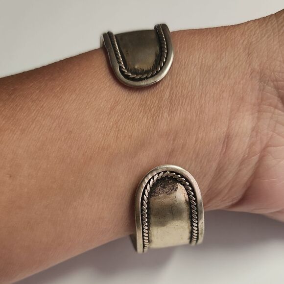 Silver Cuff Bracelet - Picture 4 of 8